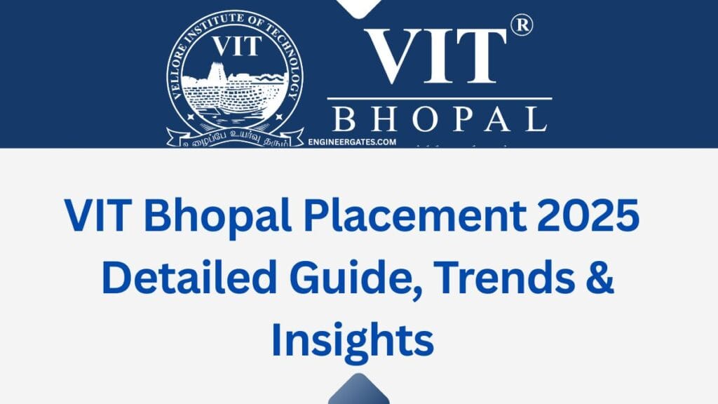 VIT Bhopal Placement 2025: Detailed Guide, Trends & Insights