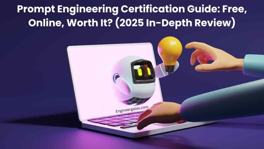 Prompt Engineering Certification Guide Free, Online, Worth It (2025 In-Depth Review)