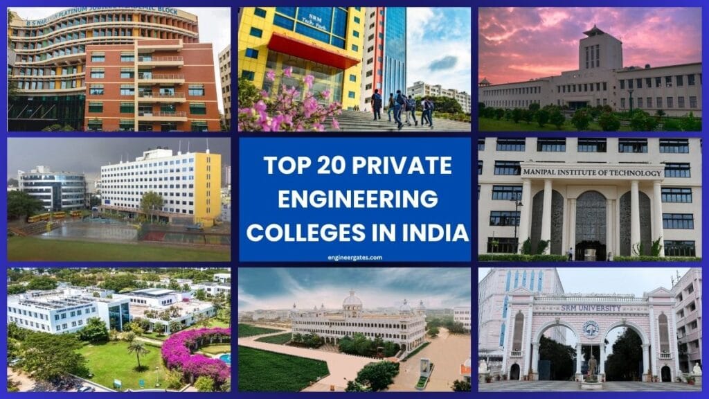 Top 20 Private Engineering Colleges In India in 2025