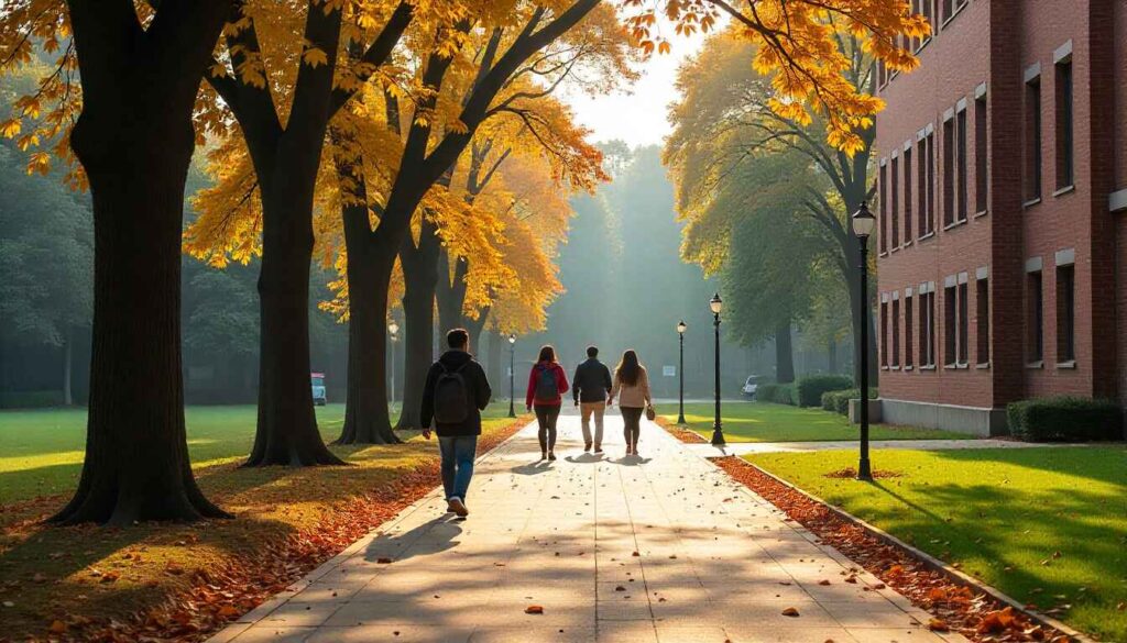 IIT Madras campus – NIRF Rank 1 Engineering College in India 2025 with modern buildings, greenery and students.