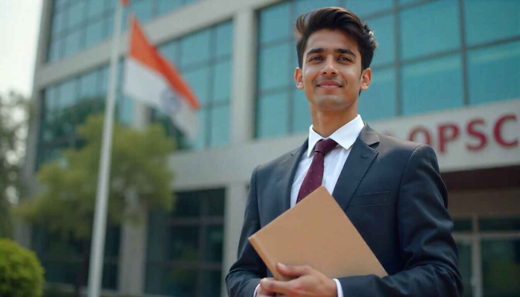 Young MBA graduate applying for PSU jobs for MBA in India